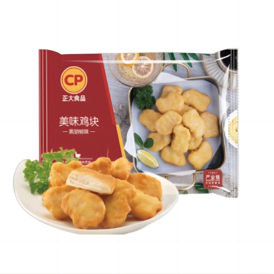 正大黑胡椒味美味鸡块300g-冷冻鲜嫩