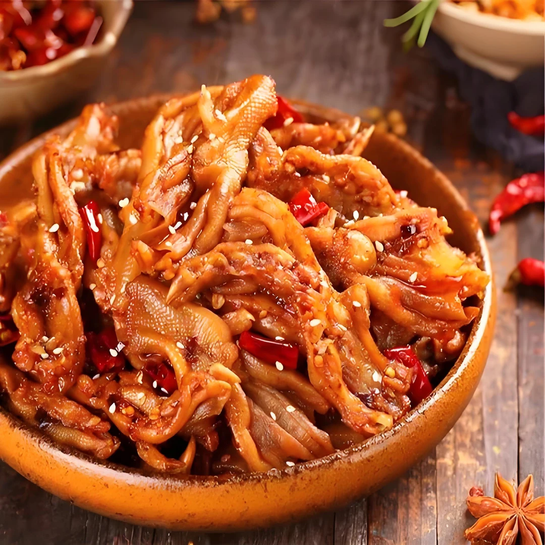 无骨鸭掌 香辣可口