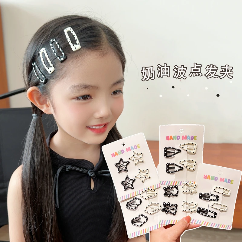 儿童发夹刘海碎发BB夹不伤发宝宝小号发卡小女孩后脑勺侧边夹头饰