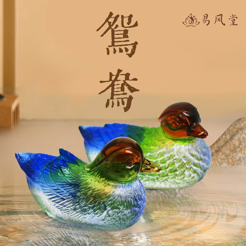 长相厮守 鸳鸯摆件《善》