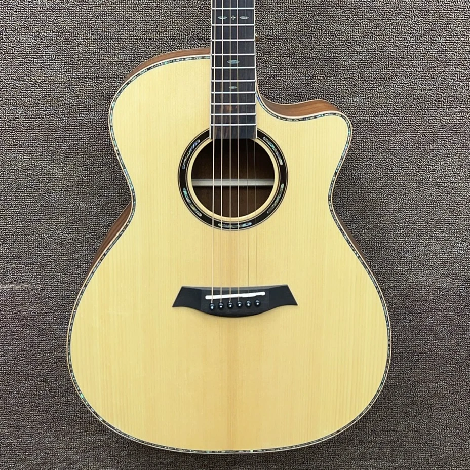 四希41寸云桃面单吉他木吉他原声吉他专业吉他随机变调竞拍