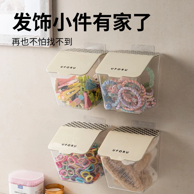 女孩发饰收纳盒皮筋发卡发夹头饰首饰儿童宝宝饰品小头绳壁挂盒子