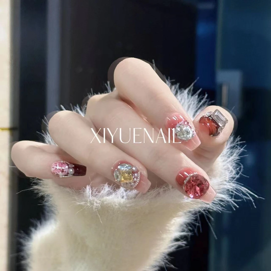 【小香丽人】纯手工定制美甲可拆卸穿戴甲