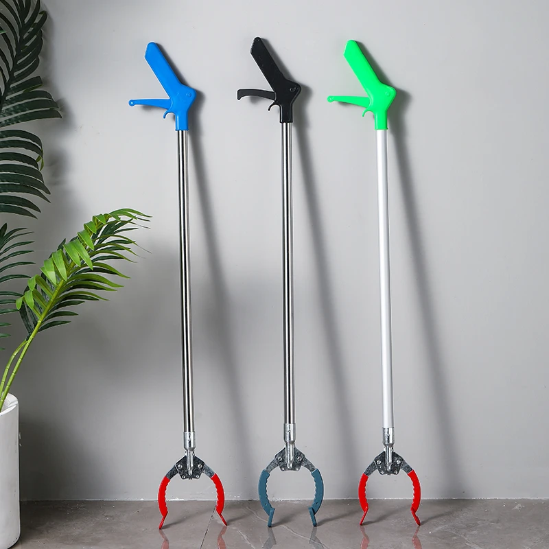 孕妇拿东西神器轻便免弯腰不锈钢捡垃圾夹子捡垃圾的夹子