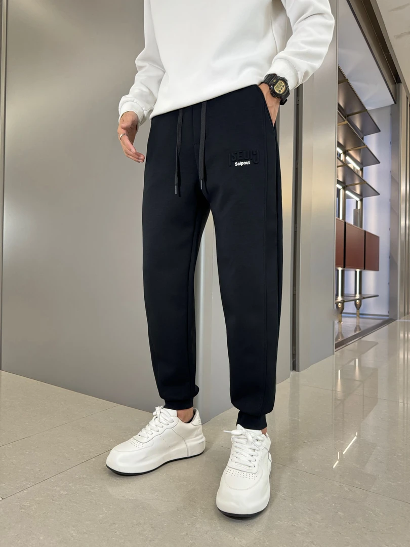 2024休闲裤新款男士卫裤时尚百搭潮流秋冬加厚