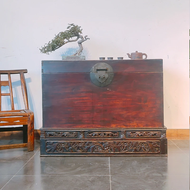 储物箱老物件老家具明清家具家用古风复古国风古典木质木制大容量
