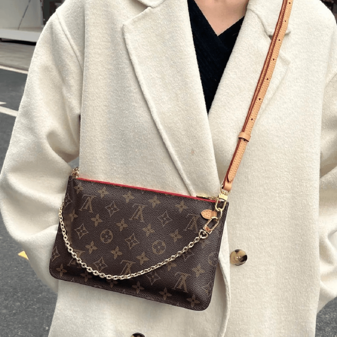 95新 LouisVuitton/路易威登 LV包包 NF子包 24cm 链条包 菜菜