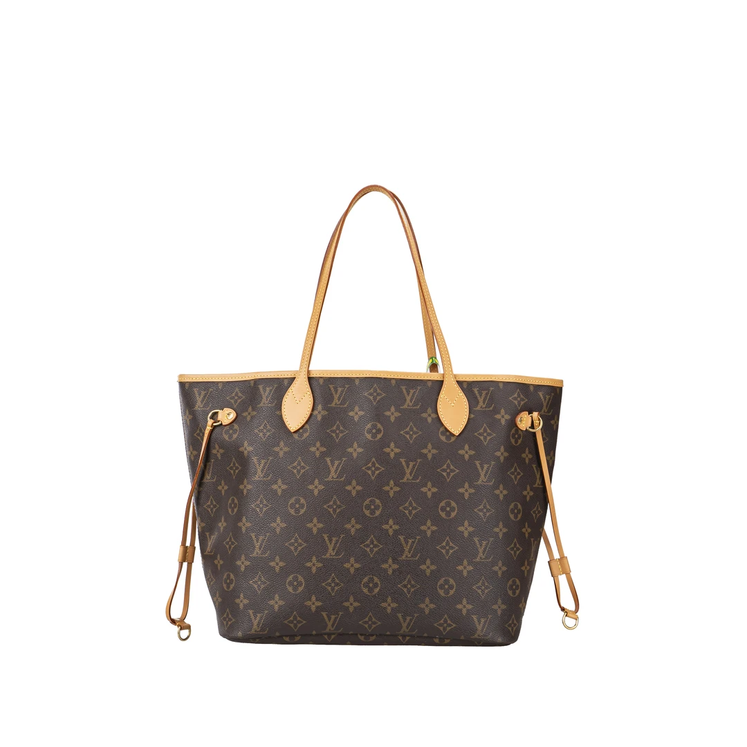 95新 LouisVuitton/路易威登 【专属】LV 老花NF中号 植鞣革更新