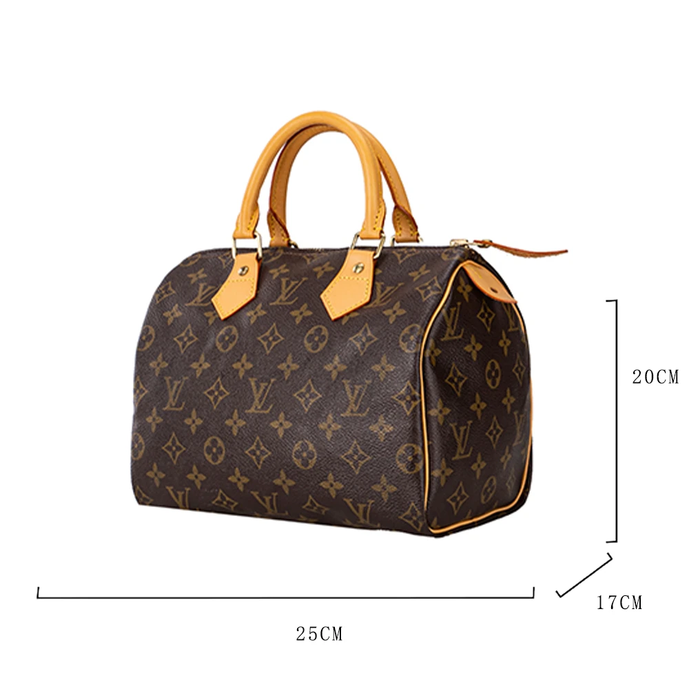 95新 LouisVuitton/路易威登 【专属】LV老花枕头包25 更换植鞣革