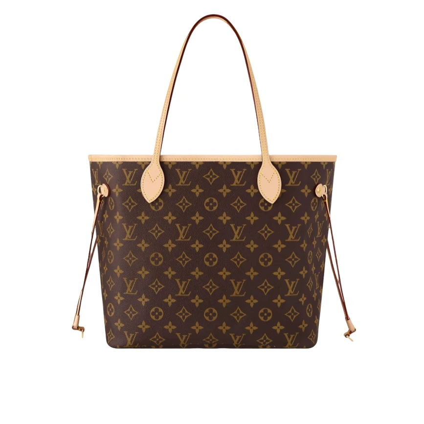 99新 LouisVuitton/路易威登 林林LV nf中号彩色托特包植鞣革换新