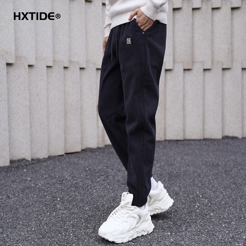 【胡轩推荐】新升级5.0博澳绒加厚束脚休闲长裤S203444091401弯刀裤