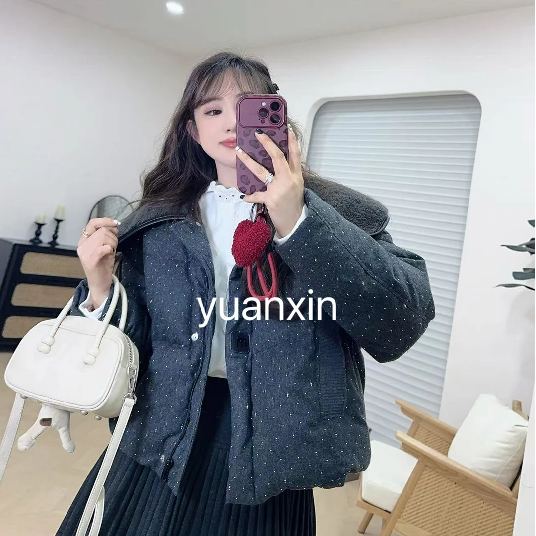 YX六 YRF2012104新款星空羽绒服均码时尚百搭韩版冬季