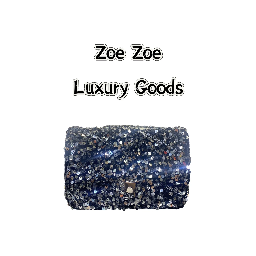 【邹邹的包】手工打造真皮女士包包时尚包包手工高定女包亮片胖子