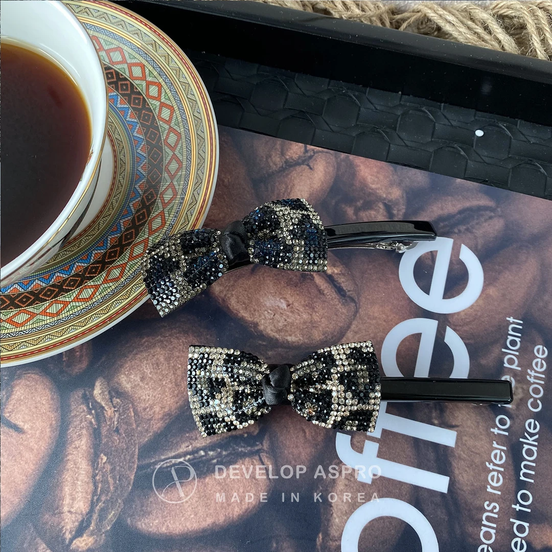 【现货 原创设计款】韩国新款上新爆款减龄洋气弹簧夹XP100