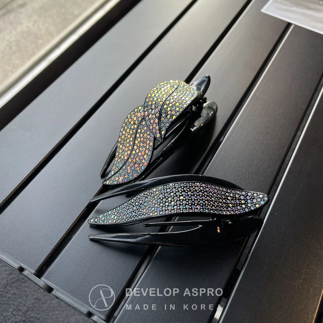 【现货】【韩国CF醋酸】韩国新款发夹正品爆款减龄鸭嘴夹A1-3-CF28