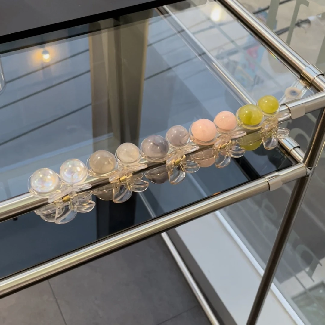 【现货】韩国新款抓夹正品爆款减龄洋气樱桃碎发夹刘海夹A34