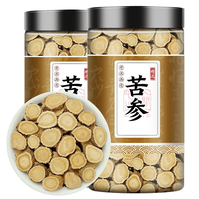 苦参中药材叶菜苦参茶苦参根泡水泡水苦参片正宗原生挑选日晒精选