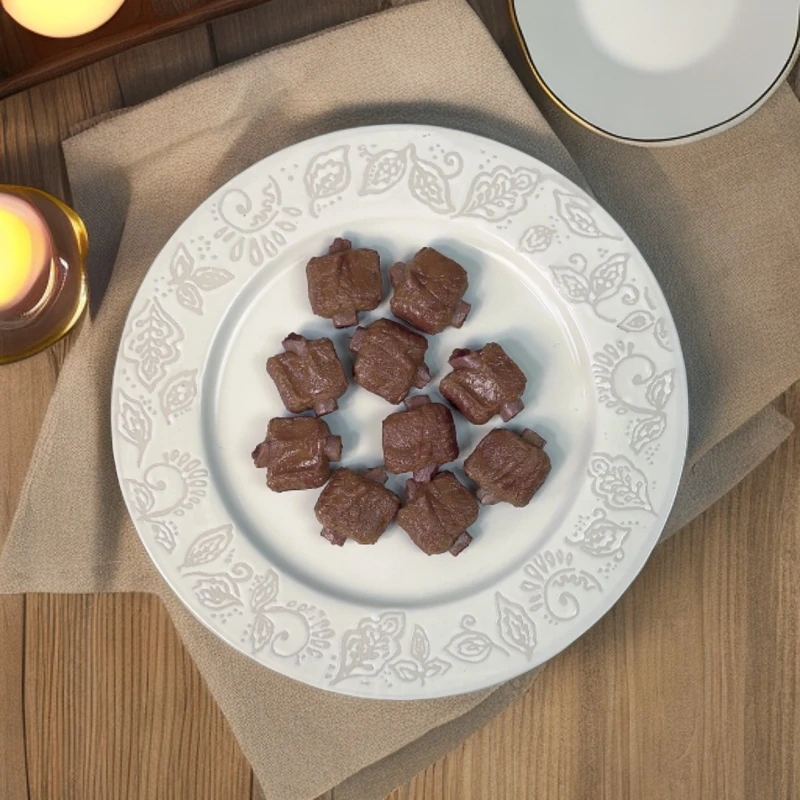 0136 微瑕品米黄色浮雕西餐盘牛排盘菜盘