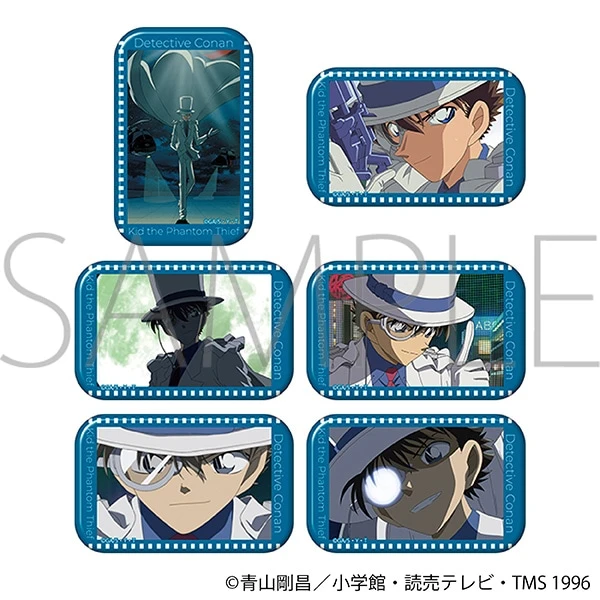 名侦探柯南 各角色 个人池第1/2/3/4弹 吧唧  盲盒