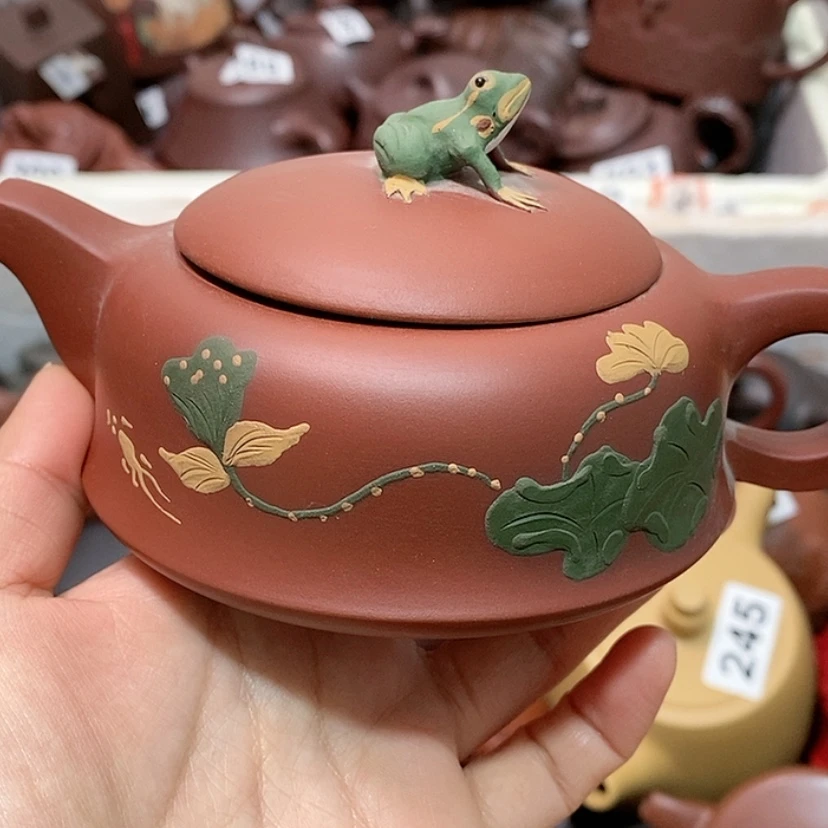 【闪购商品】紫砂壶微瑕翘盖