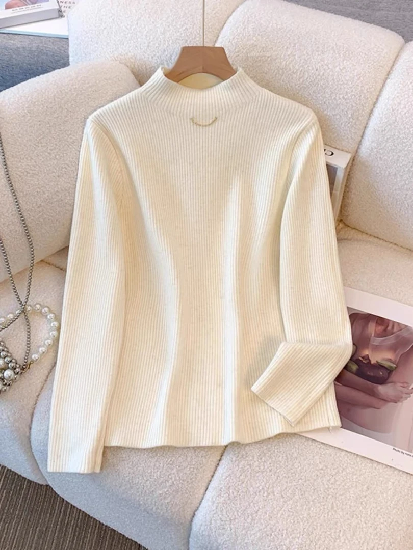 4309加绒加厚打底衫