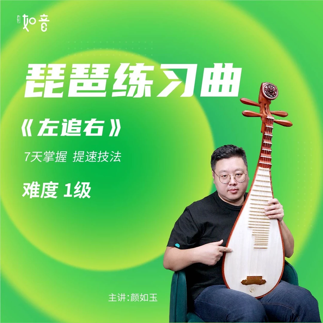 琵琶·每日必弹《左追右》·如音国乐