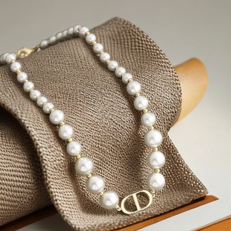 铜合金项链 Y6706-10210猪鼻子小众设计项链