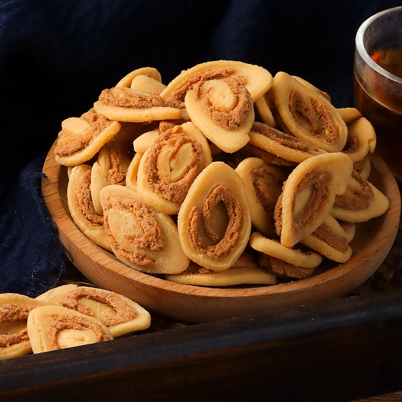 猫儿酥经典怀旧零食多口味芝麻香葱混合追剧下午茶点心