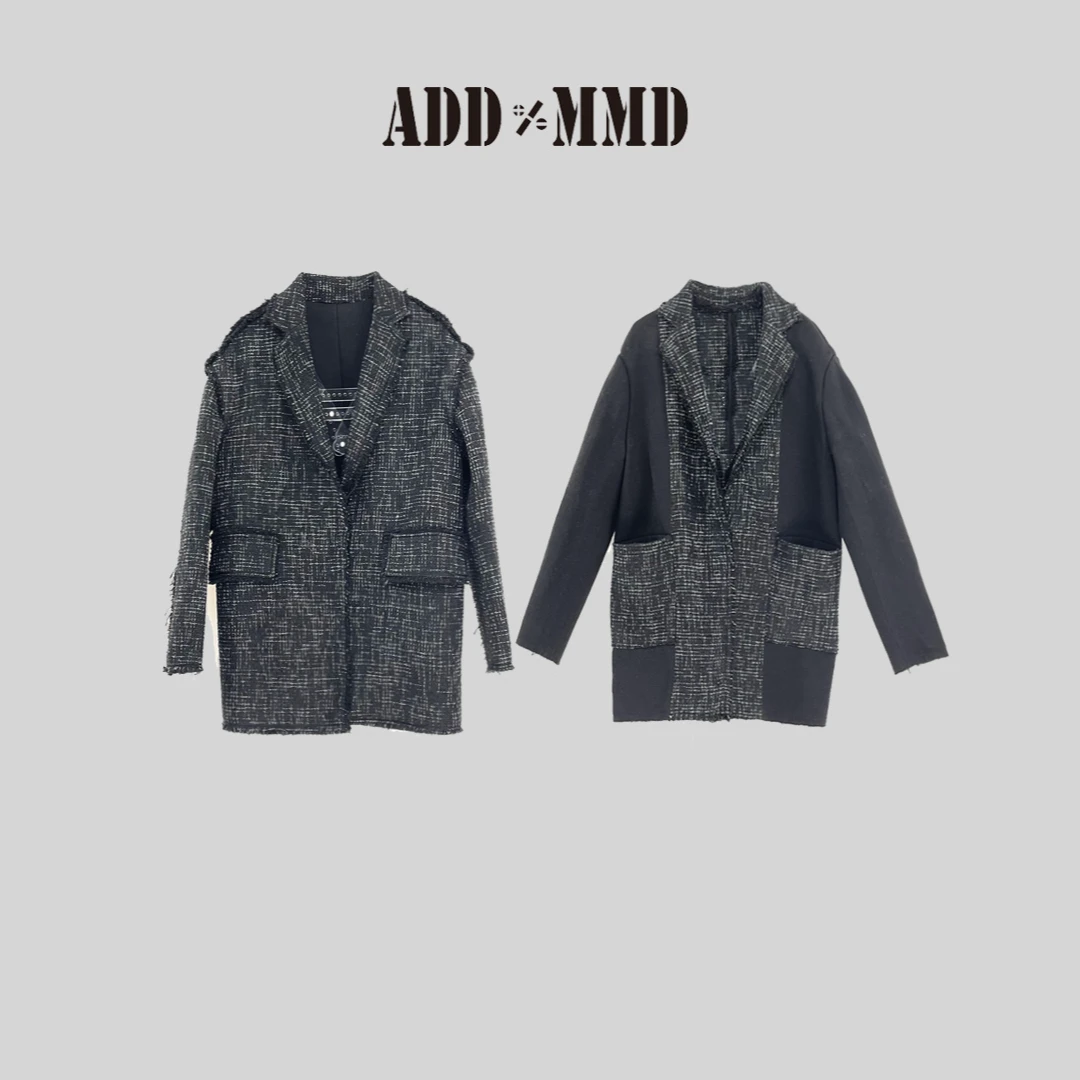 ADDMMD设计师双面时尚气质穿轻奢外套时尚气质轻奢