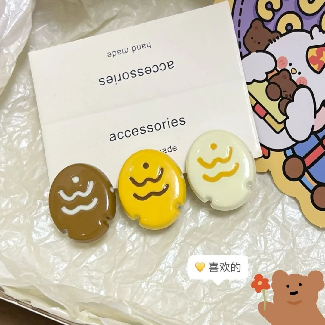 新款美拉德小鱼发夹ins甜美少女心发卡日系百搭学生刘海夹头饰女