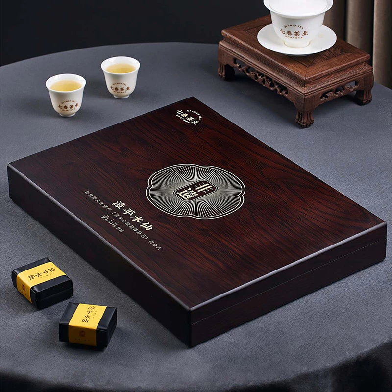 七春茶叶老枞漳平水仙 非遗传承特级礼盒300g 过年送长辈礼品春节