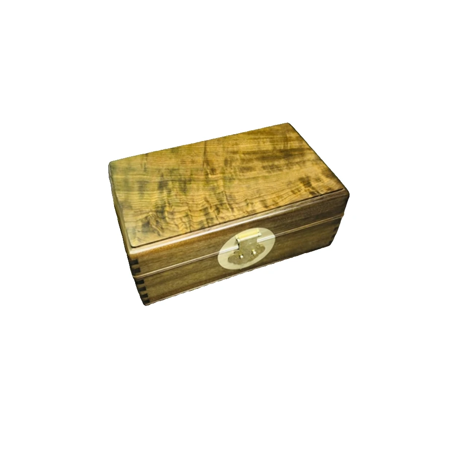 老板娘推荐金丝楠木双层大收纳盒