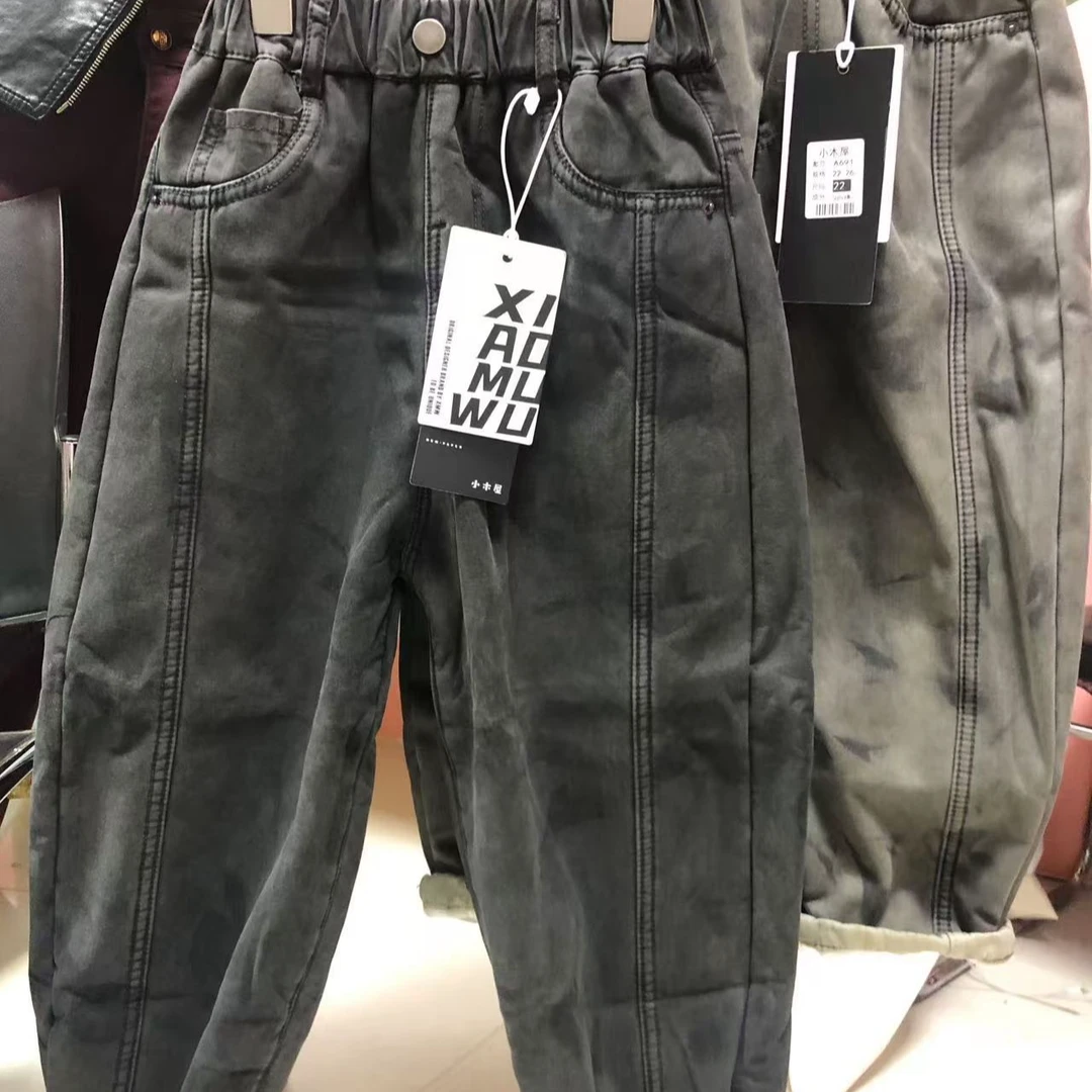 儿童男裤子韩版加厚