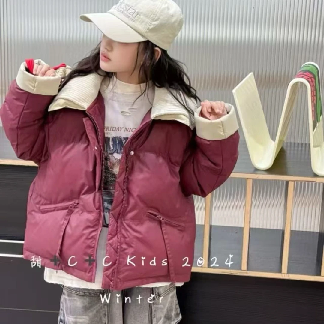 儿童时尚网红连帽韩版外套