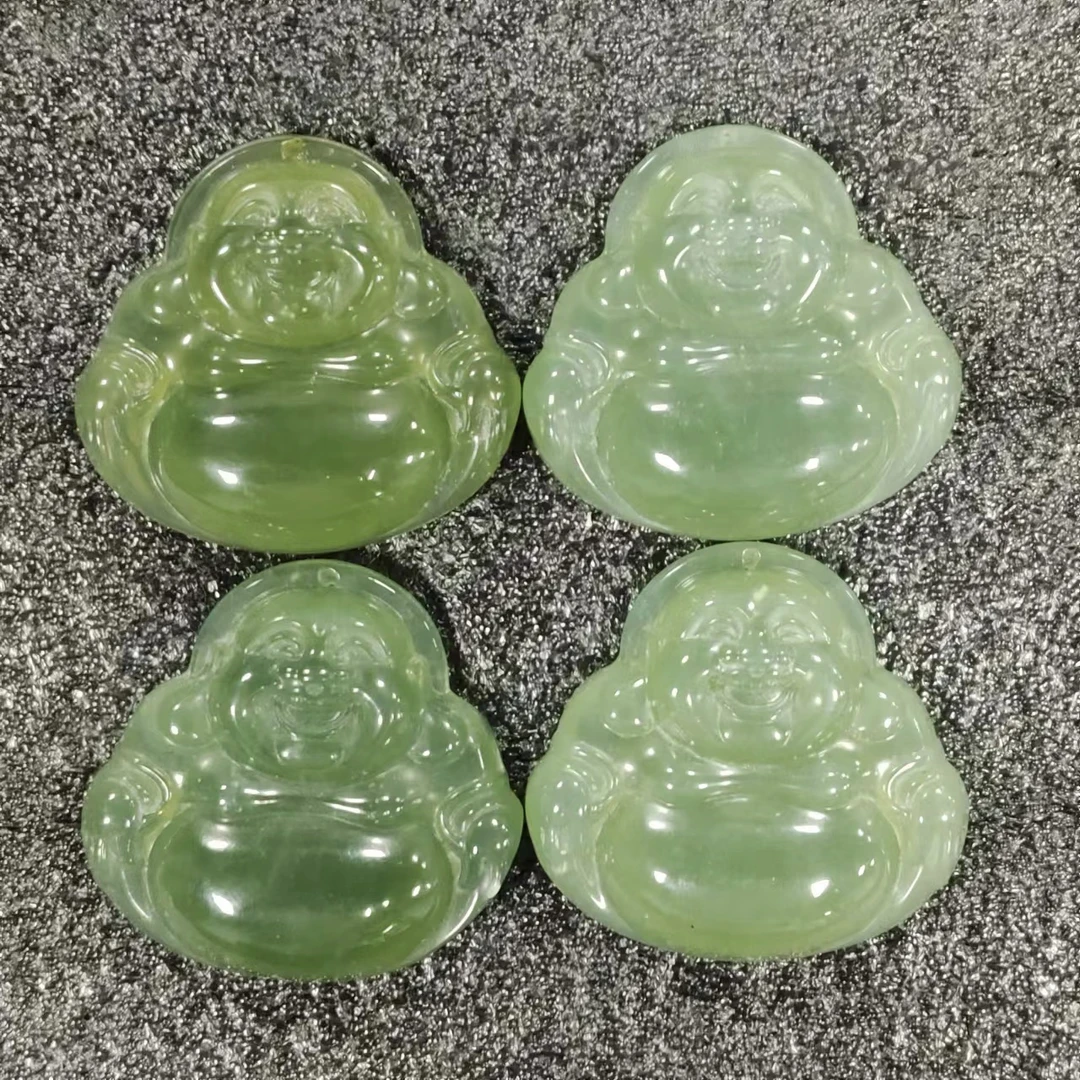 【李金矿业】蛇纹石玉未镶嵌多样性随机发一个佛公