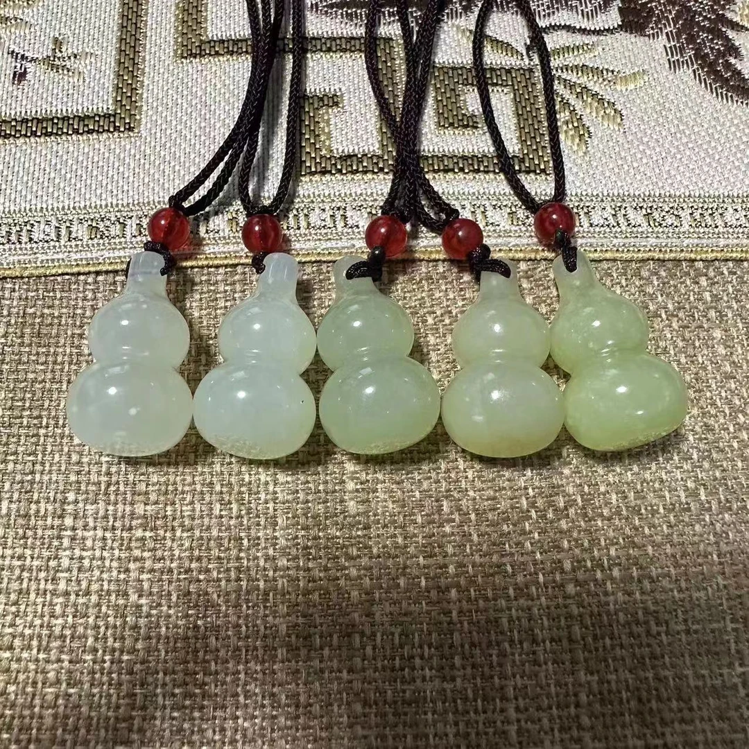 【李金矿业】蛇纹石玉未镶嵌多样性随机发一个葫芦