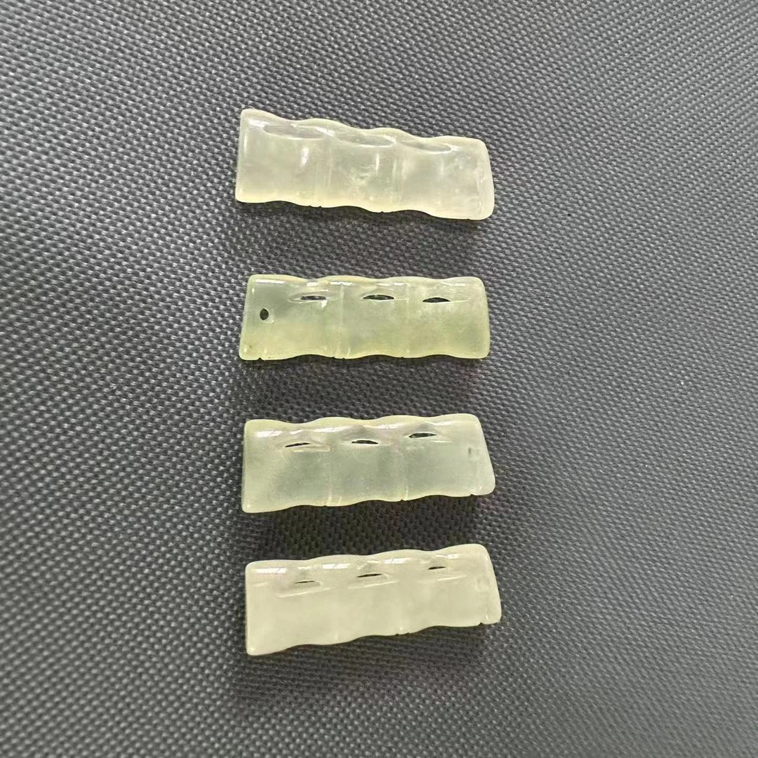 【李金矿业】蛇纹石玉未镶嵌多样性随机发一个竹节