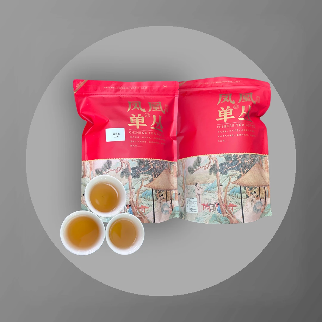 凤凰单丛茶厂雪片二米粗叶鸭屎香单枞茶中熟火浓香型袋装潮汕茶行