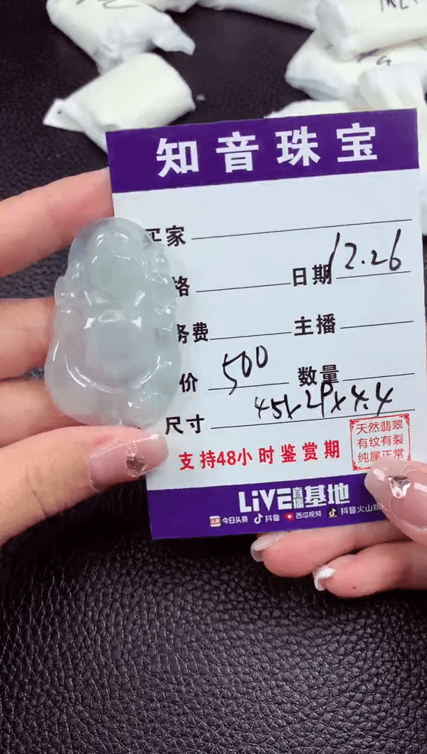 【闪购商品】翡翠颈饰未镶嵌1