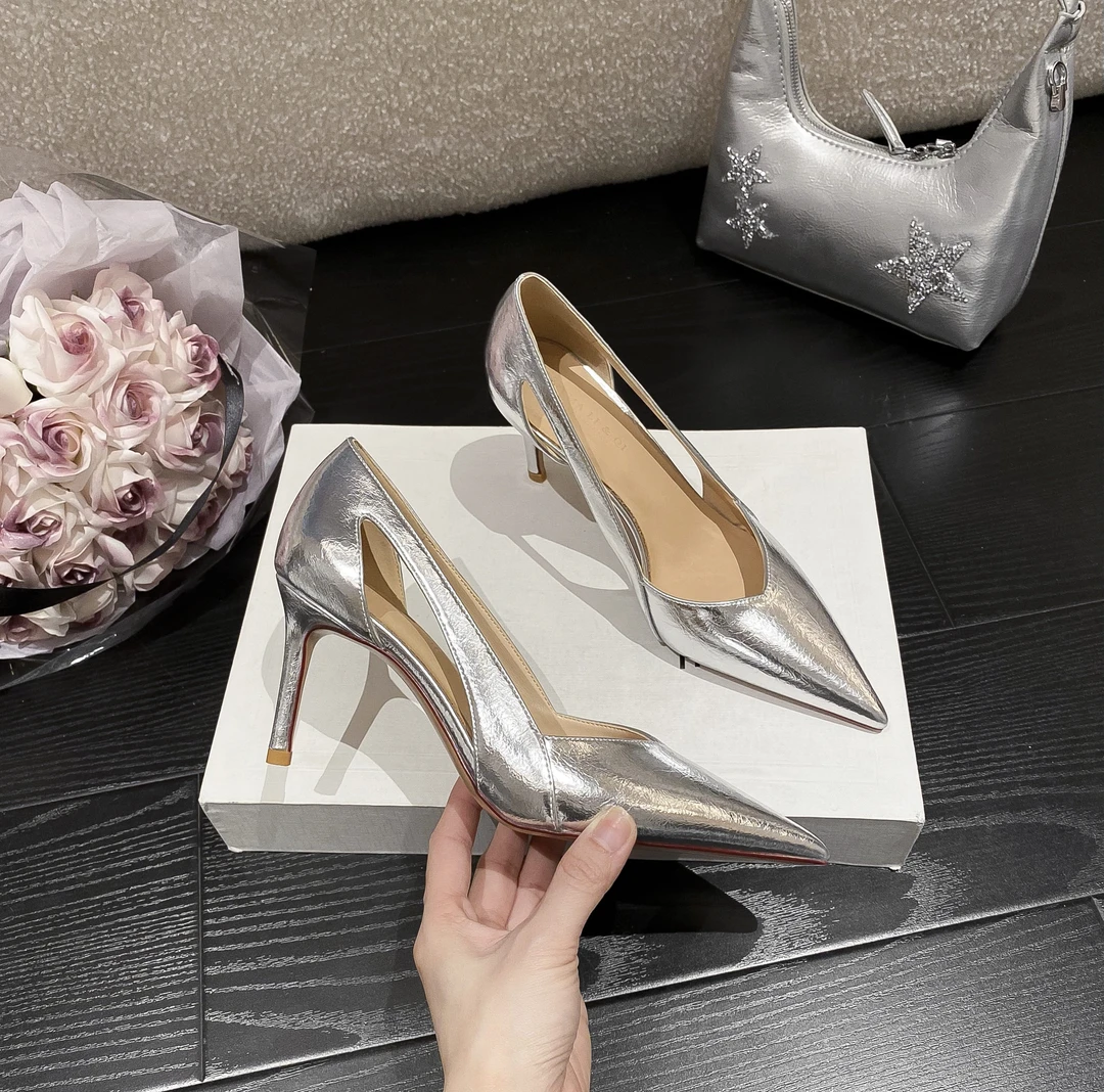 (上选编码下选尺码)细跟高跟鞋单鞋女