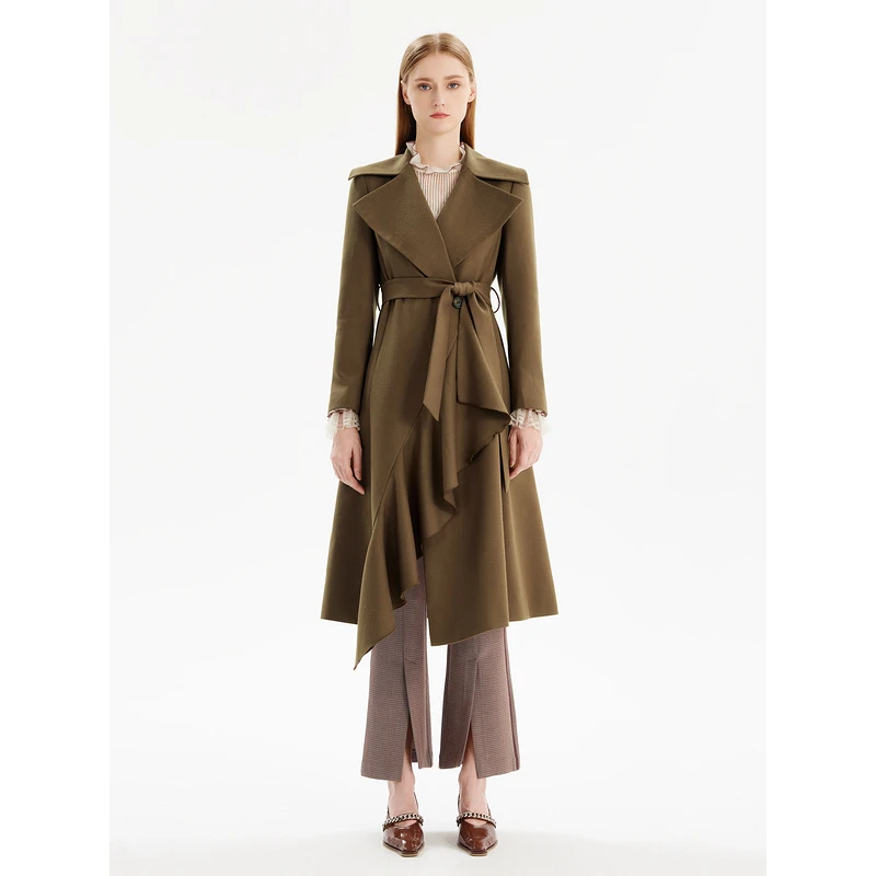 【尚雅】时尚休闲百搭优雅气质大衣3E4D65194