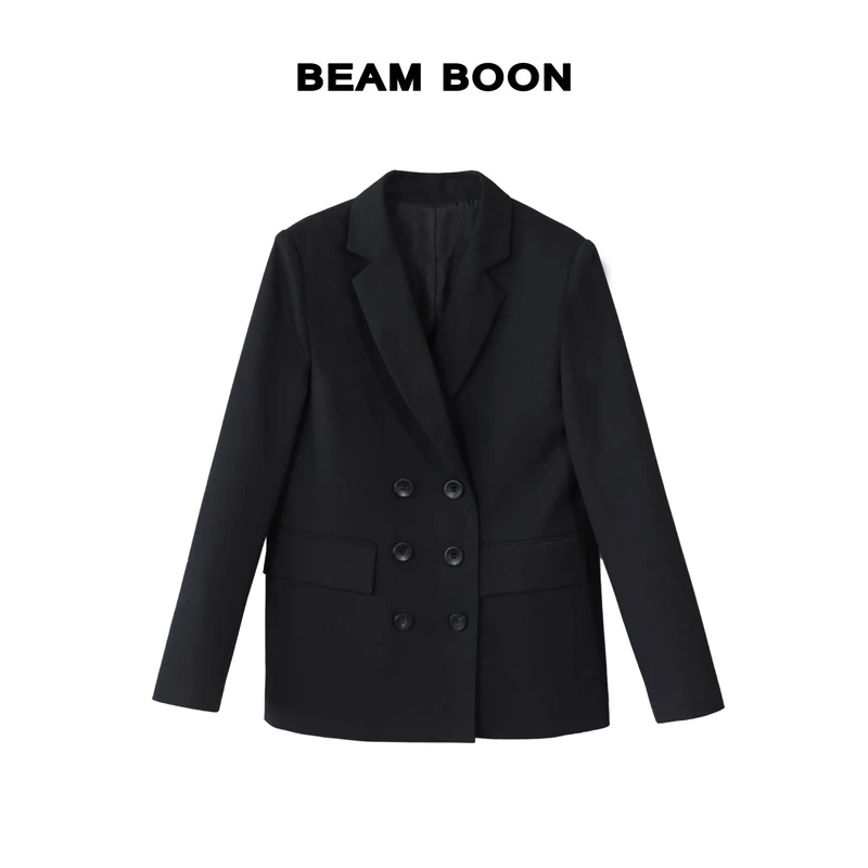 Beam Boon | “印象英格兰” 极简row进口机织立裁平驳领西服外套