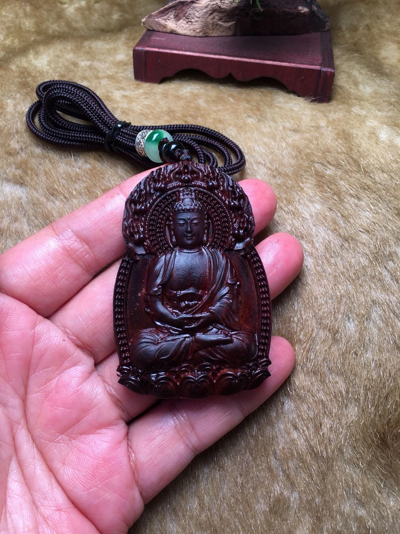 海南黄花梨   阿弥陀佛狗的守护神461牌子