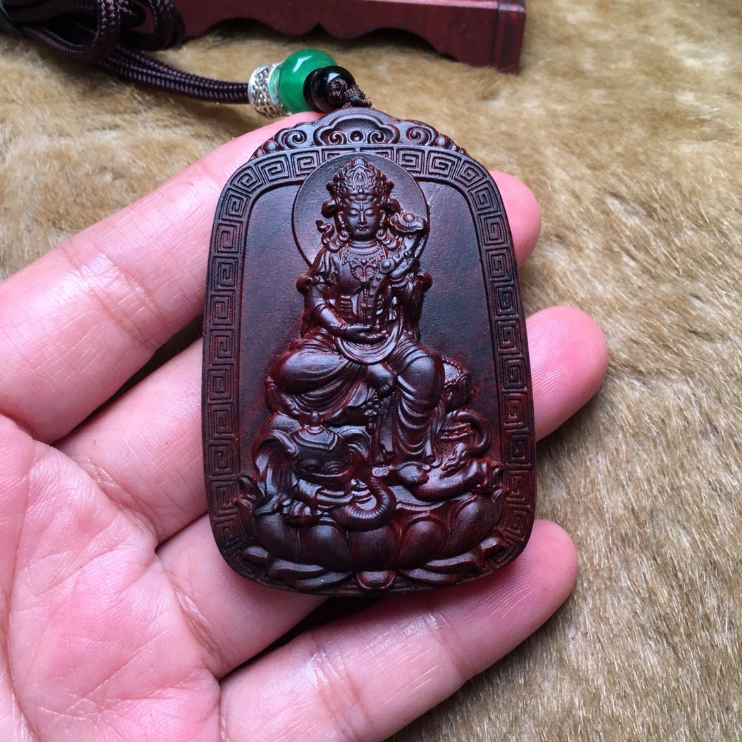 海南黄花梨    普贤菩萨龙的守护神  461牌子