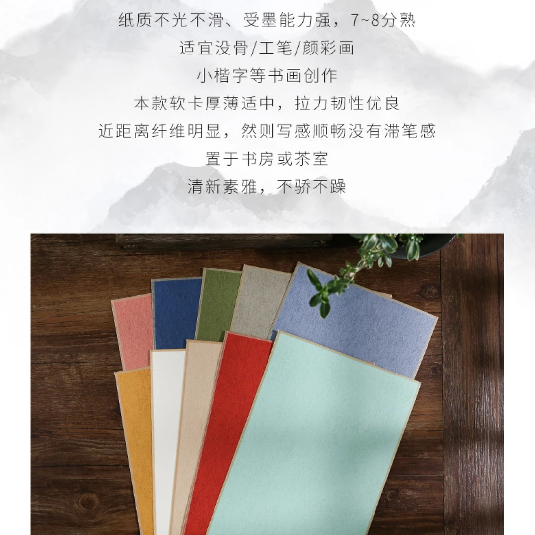禇笺纸软卡10张装（38CM×26CM）