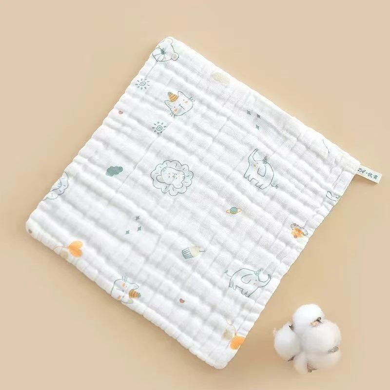 【李佳丽自产】4条装#纯棉纱布洗脸巾