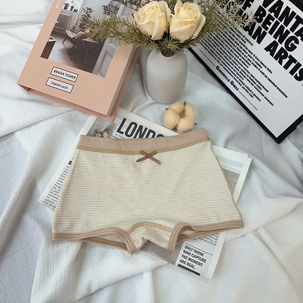 【李佳丽自产】6621#女童彩棉柔软舒适内裤三条装