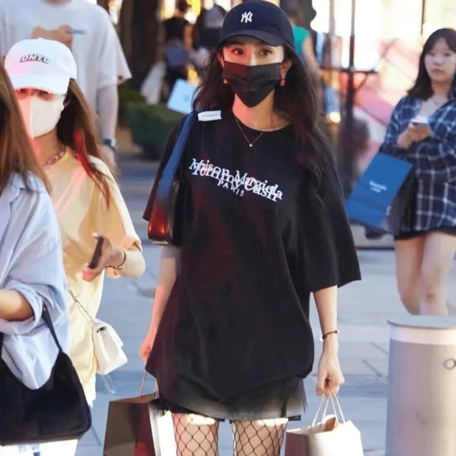 全新未使用  Nico专享/Maison Margiela 联名款字母印花短袖T恤