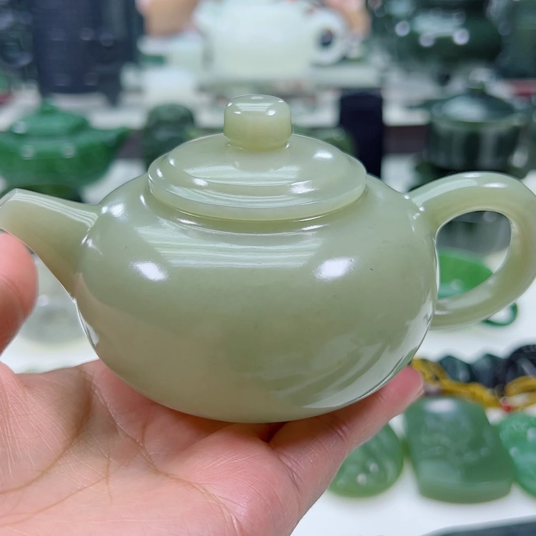 【闪购商品】和田玉壶未镶嵌青