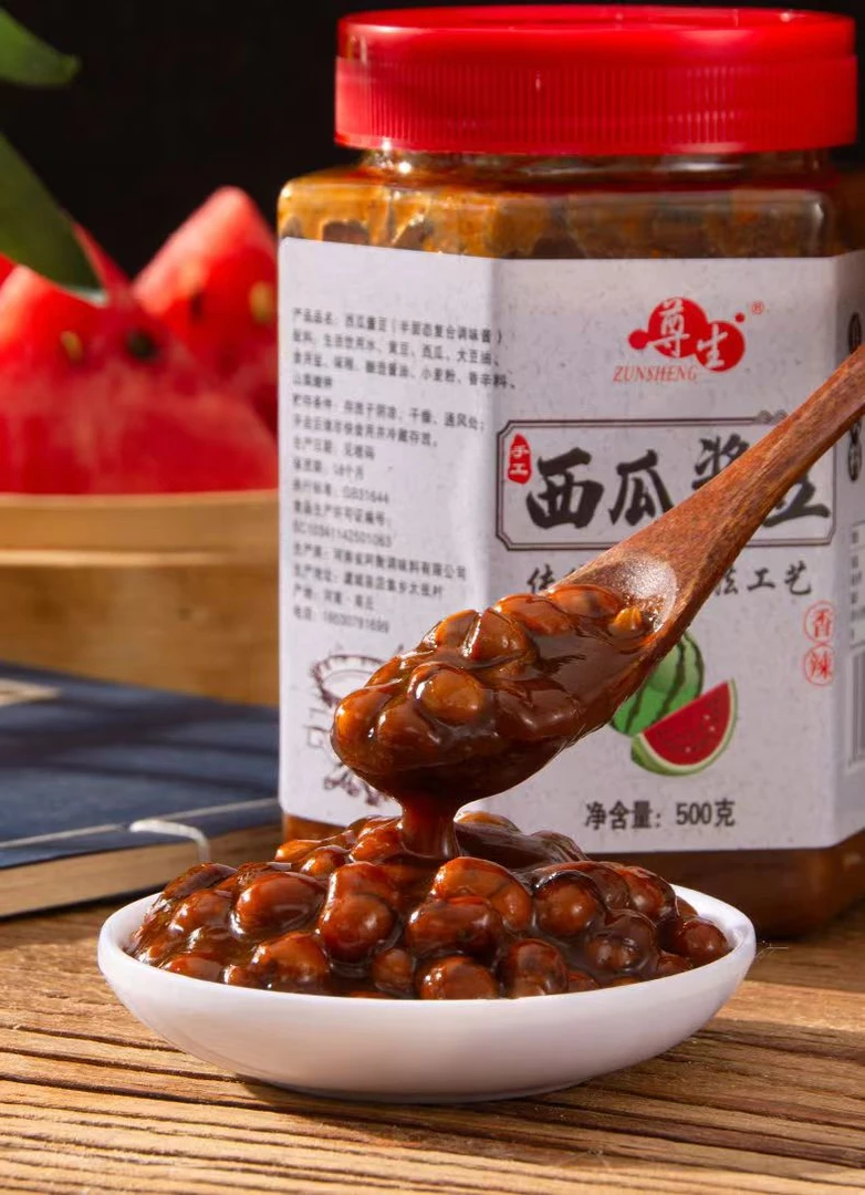 西瓜酱河南特产西瓜酱豆正宗西瓜下饭酱安微纯手工老式豆酱黄豆酱